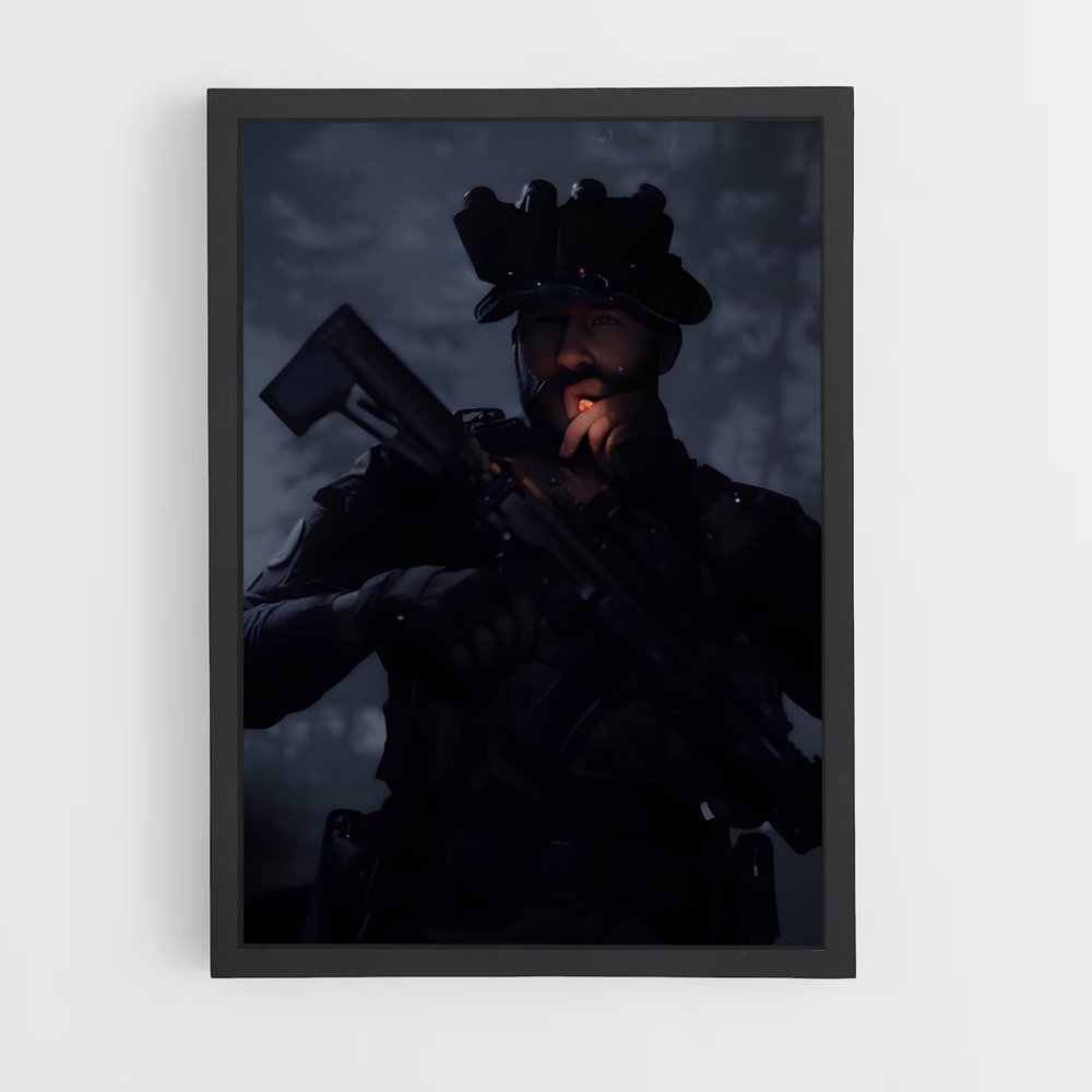 Poster Opération Noire – affiche Call of Duty (vue 2)